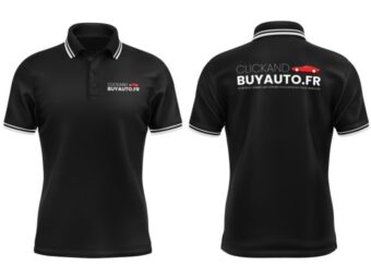 Polo Homme Contrasté ClickAndBuyAuto.fr