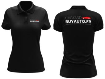Polo Femme ClickAndBuyAuto.fr