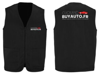 Gilet sans manches ClickAndBuyAuto.fr