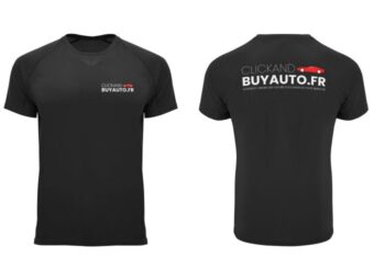 T-Shirt Technique en Tissu Control Dry ClickAndBuyAuto.fr