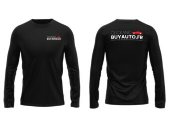 T-Shirt Manches Longues ClickAndBuyAuto.fr